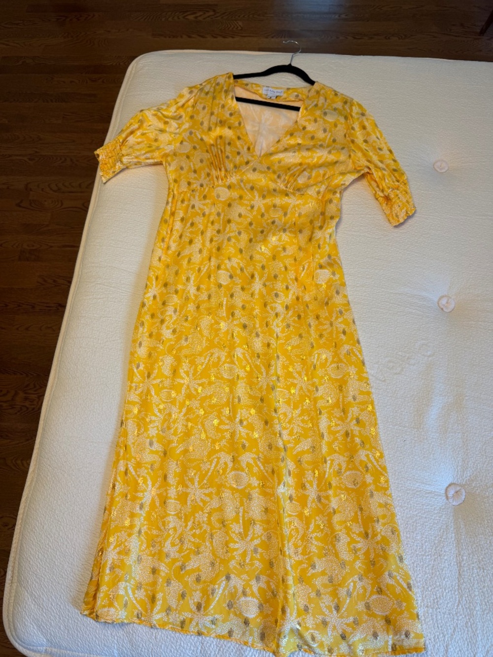 Yellow Mosaic May Dress